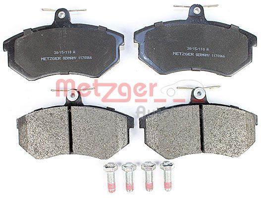 METZGER Bremsbelagsatz, Scheibenbremse